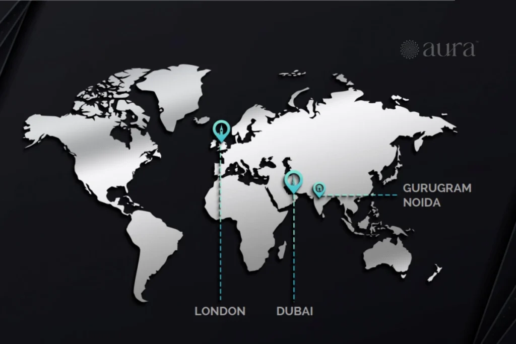 Aura property global footprint